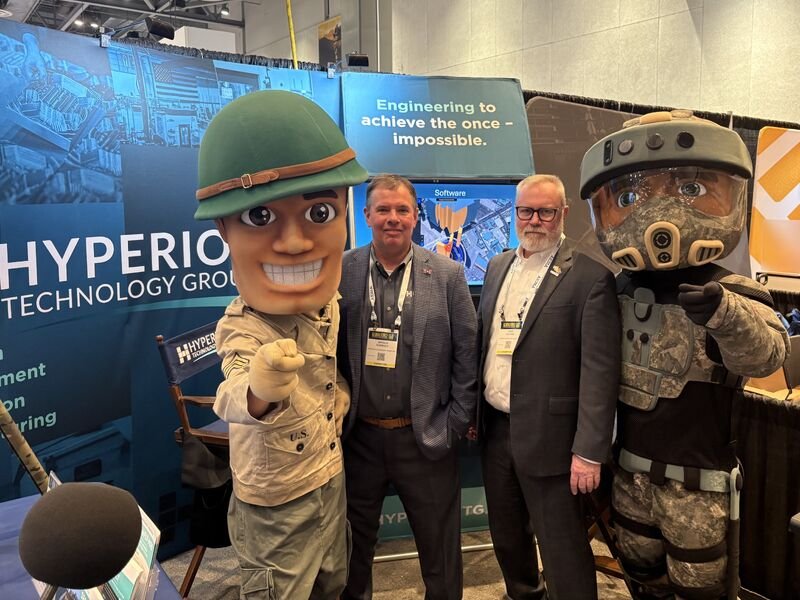Engaging with defense leaders at the AUSA Global Force Symposium in Huntsville.